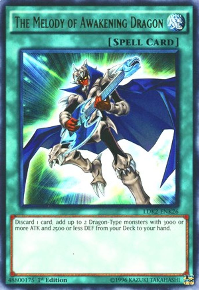 The Melody of Awakening Dragon (LDK2-ENK26) - Ultra Rare