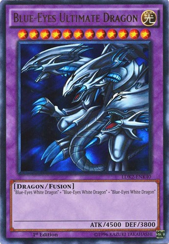 Blue-Eyes Ultimate Dragon (LDK2-ENK40) - Ultra Rare