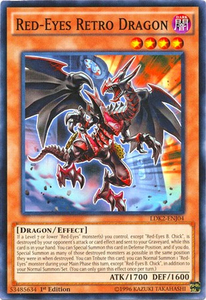 Red-Eyes Retro Dragon (LDK2-ENJ04) - Common