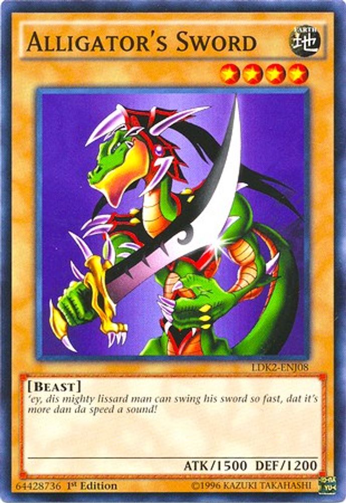 Alligator's Sword (LDK2-ENJ08) - Common