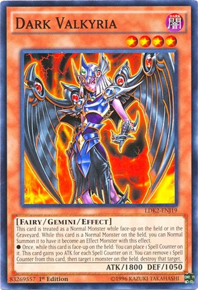 Dark Valkyria (LDK2-ENJ19) - Common