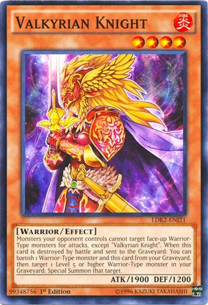 Valkyrian Knight (LDK2-ENJ21) - Common