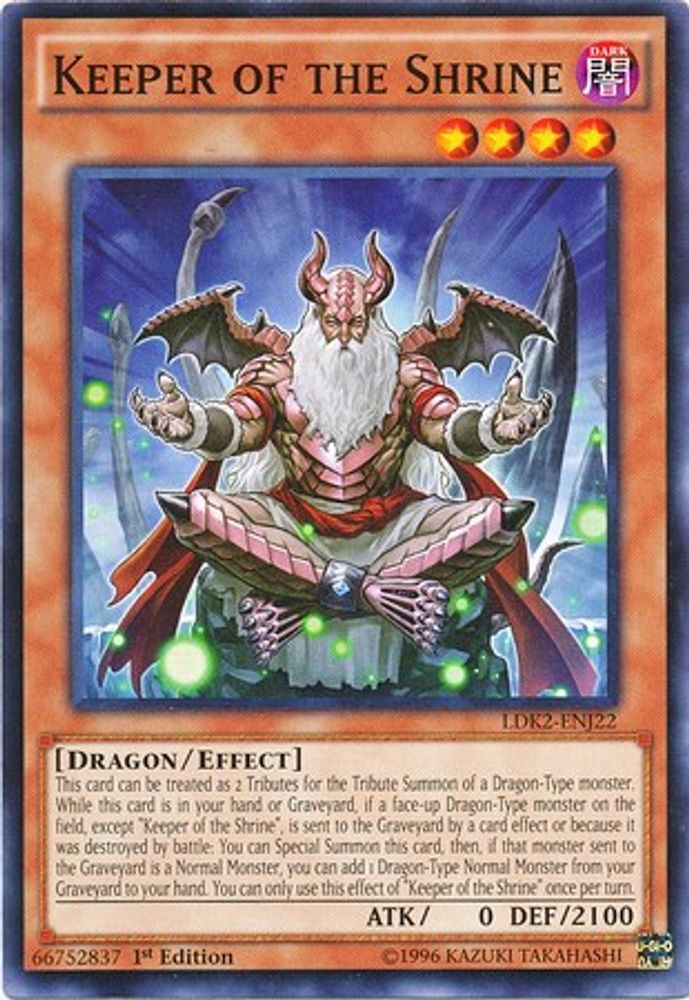 Keeper of the Shrine (LDK2-ENJ22) - Common