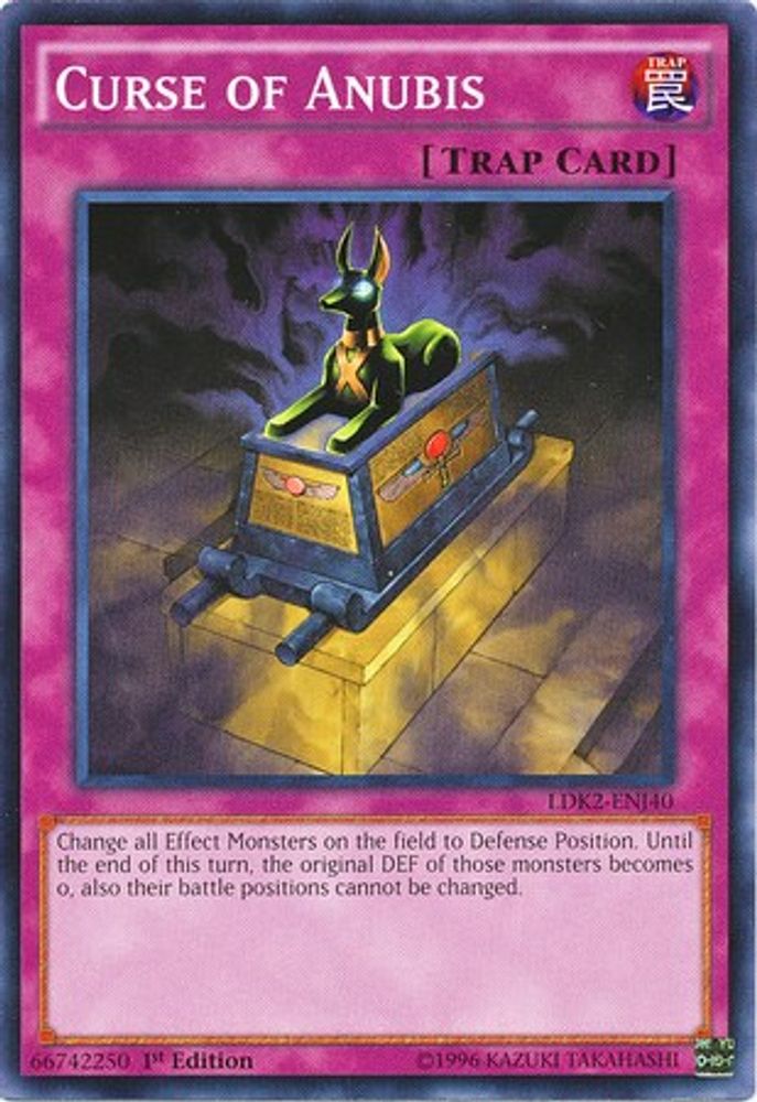Curse of Anubis (LDK2-ENJ40) - Common