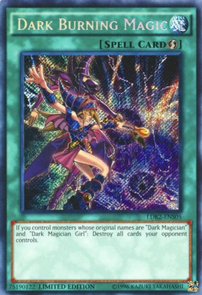 Dark Burning Magic (LDK2-ENS05) - Secret Rare