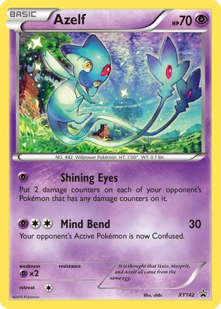 Azelf XY142  - Holofoil - Promo
