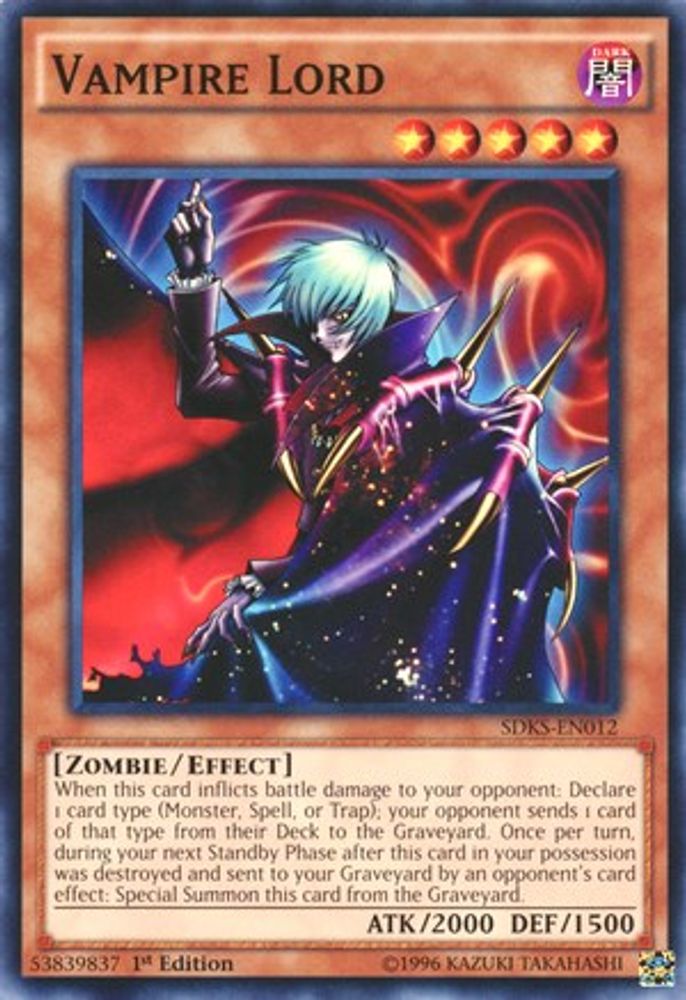 Vampire Lord (SDKS-EN012) - Common