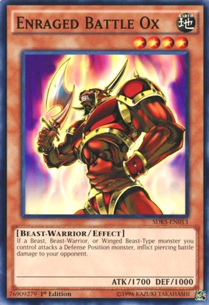 Enraged Battle Ox (SDKS-EN013) - Common