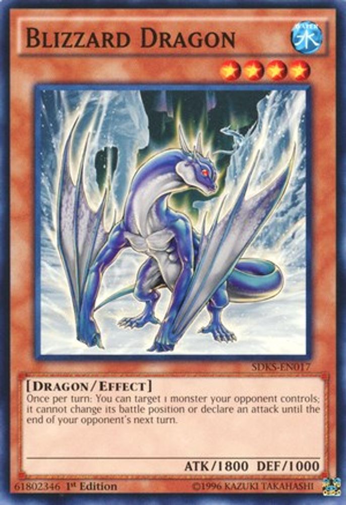 Blizzard Dragon (SDKS-EN017) - Common