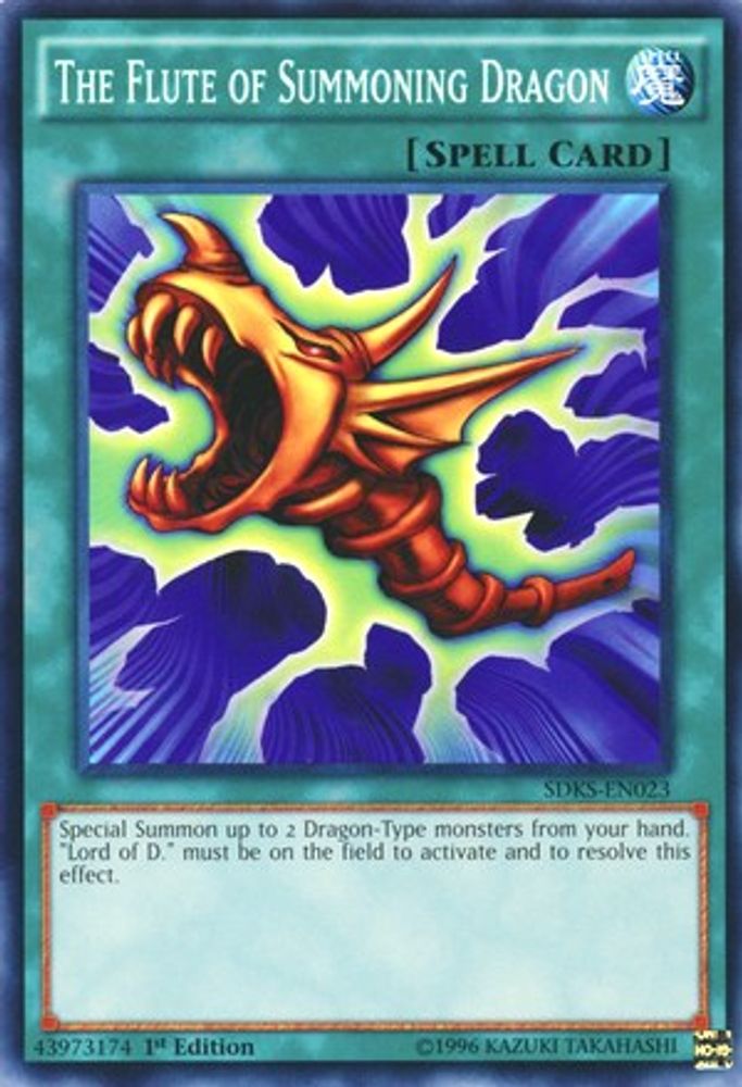 The Flute of Summoning Dragon (SDKS-EN023) - Common