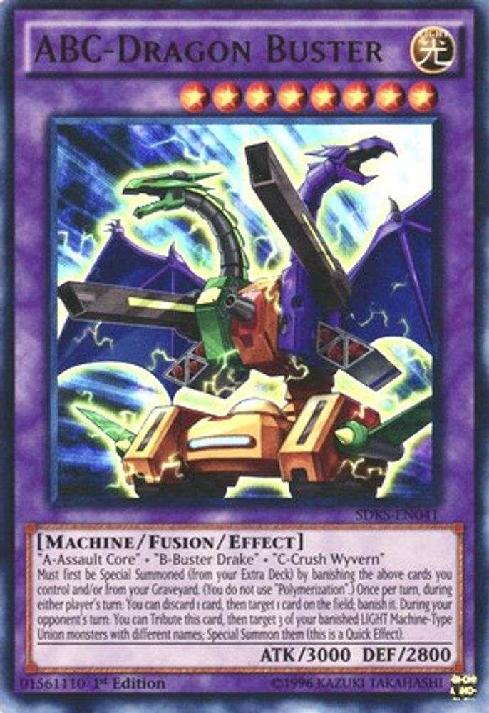 ABC-Dragon Buster (SDKS-EN041) - Ultra Rare