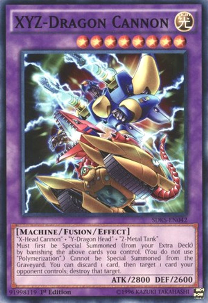 XYZ-Dragon Cannon (SDKS-EN042) - Common