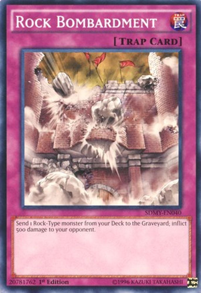 Rock Bombardment (SDMY-EN040) - Common