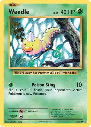 Weedle 005  - Common