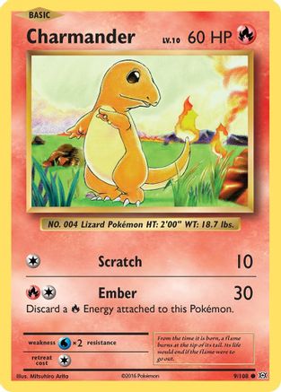 Salamèche (9/108) [XY : Evolutions] 