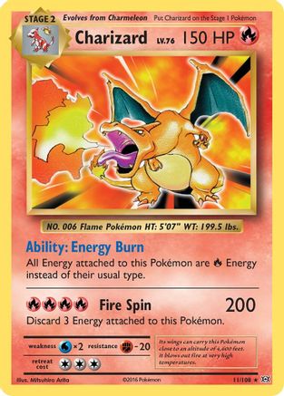 Charizard 011  - Holofoil - Holo Rare