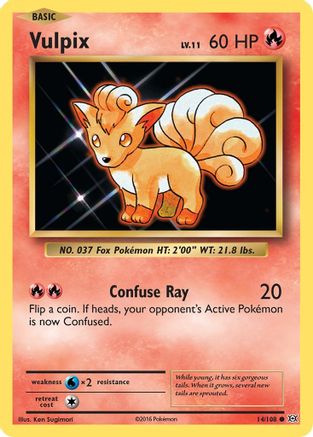 Vulpix 014  - Common