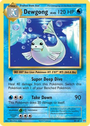 Dewgong (29/108) [XY : Evolutions] 