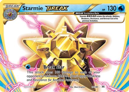 Starmie BREAK 032  - Holofoil - Rare BREAK