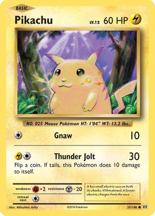 Pikachu (35/108) [XY: Evolutions]