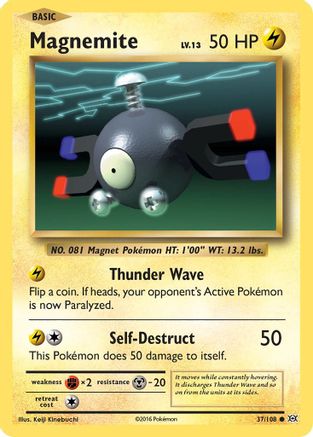 Magnemite 037  - Common