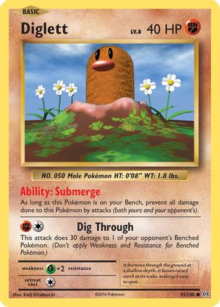 Diglett 055  - Common