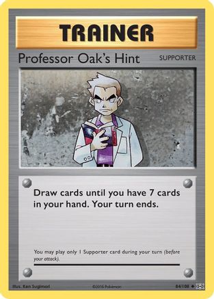 Professor Oak's Hint 084  - Uncommon