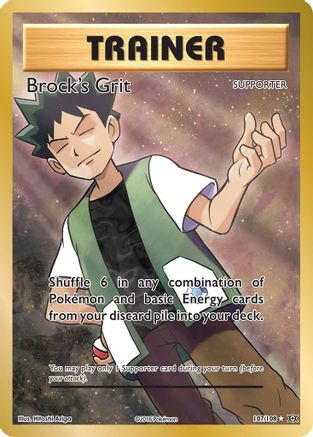 Brock's Grit (Full Art) 107  - Holofoil - Ultra Rare