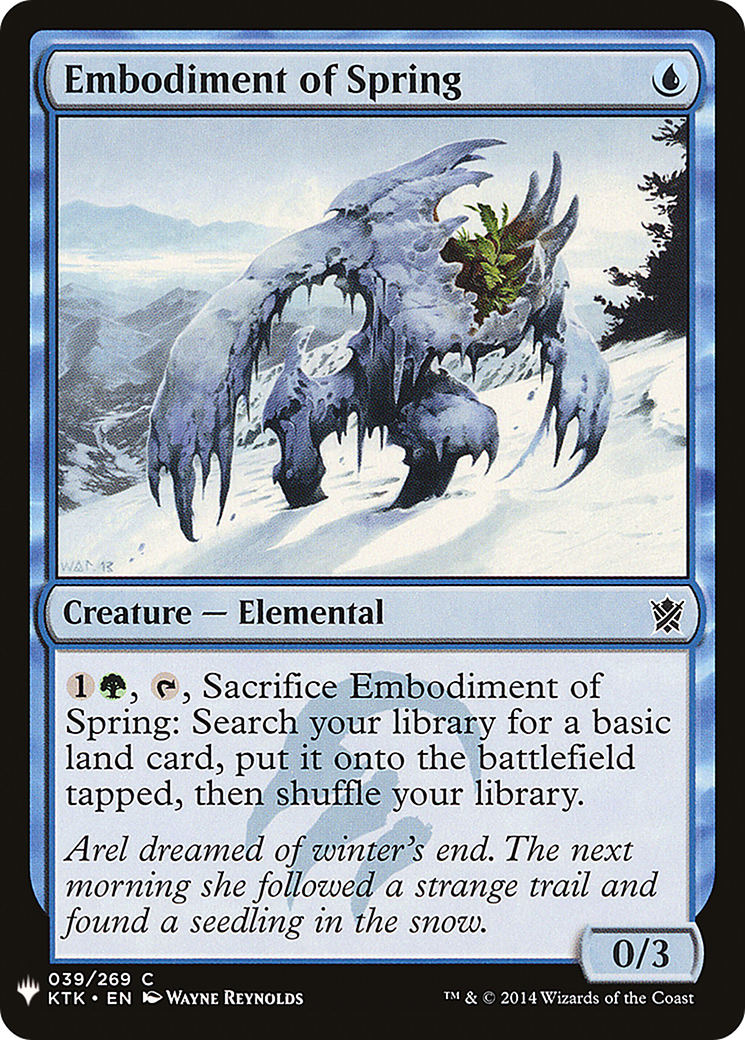 Incarnation du printemps [Mystery Booster] 