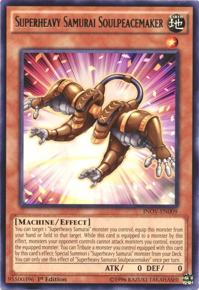 Superheavy Samurai Soulpeacemaker (INOV-EN009) - Rare