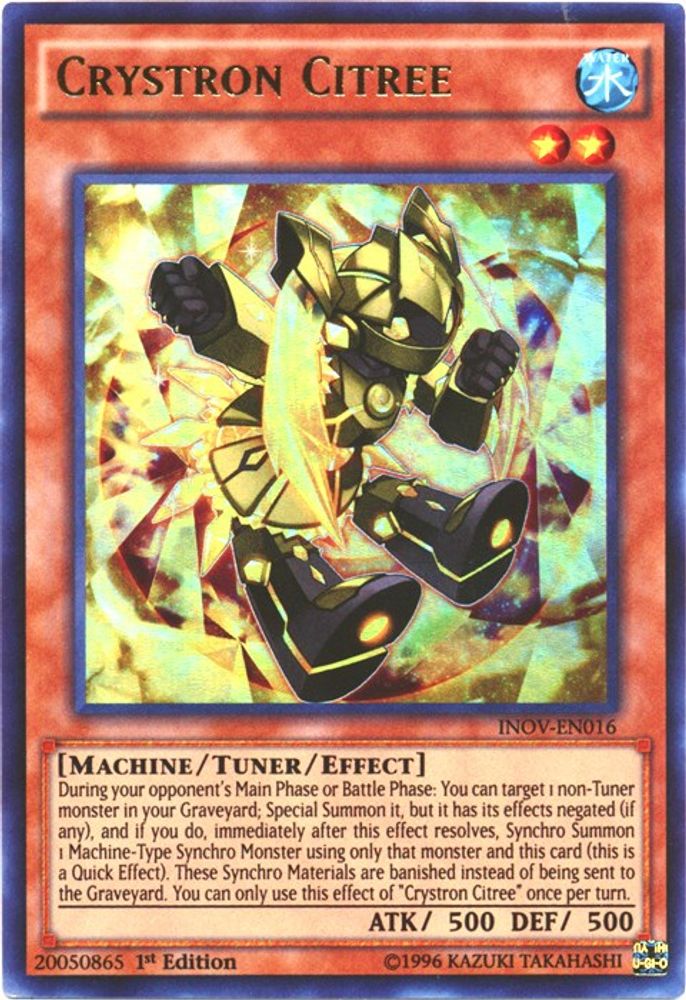 Crystron Citree (INOV-EN016) - Ultra Rare