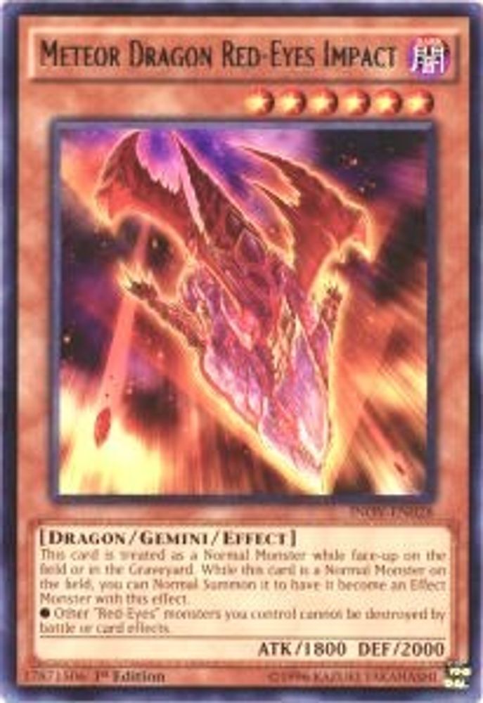 Meteor Dragon Red-Eyes Impact (INOV-EN028) - Rare