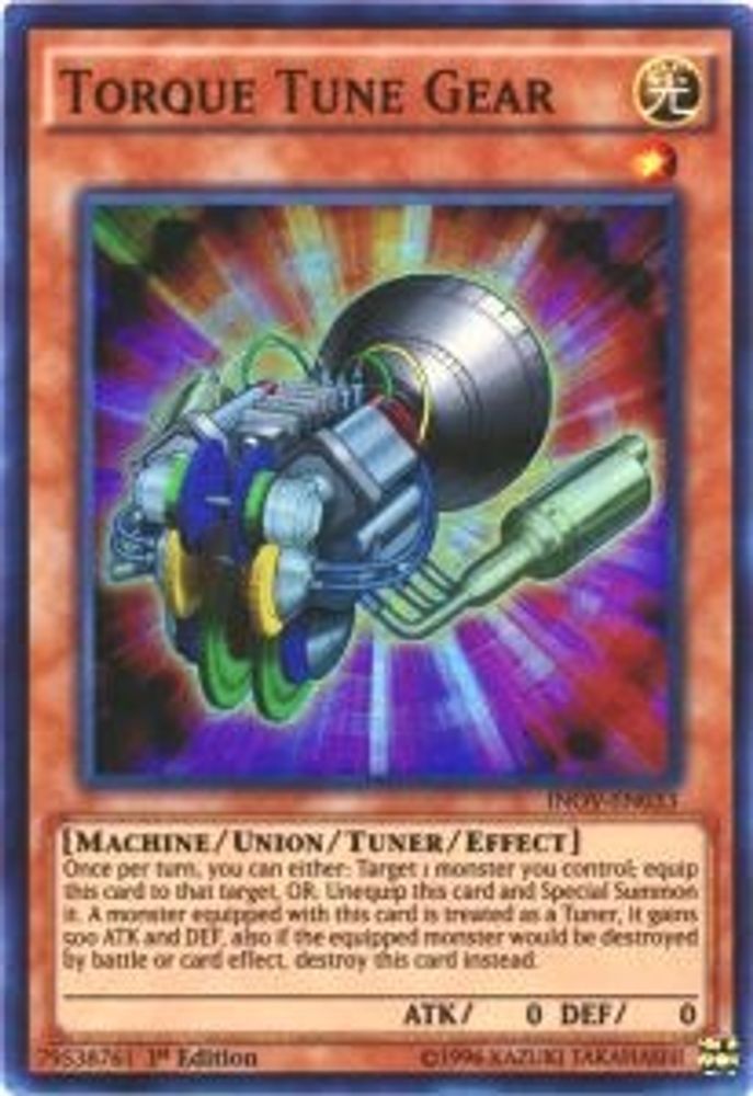 Torque Tune Gear (INOV-EN033) - Super Rare
