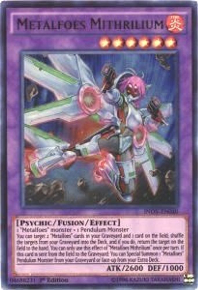 Metalfoes Mithrilium (INOV-EN040) - Ultra Rare