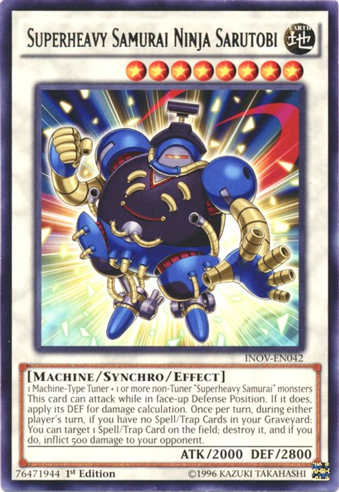 Superheavy Samurai Ninja Sarutobi (INOV-EN042) - Rare