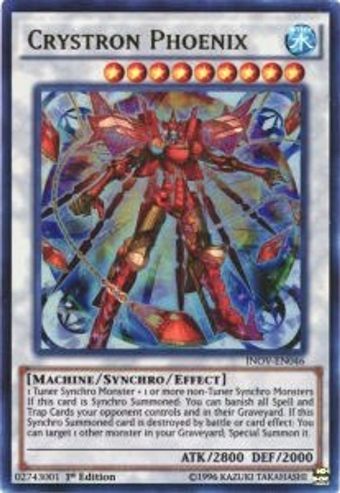 Crystron Phoenix (INOV-EN046) - Ultra Rare