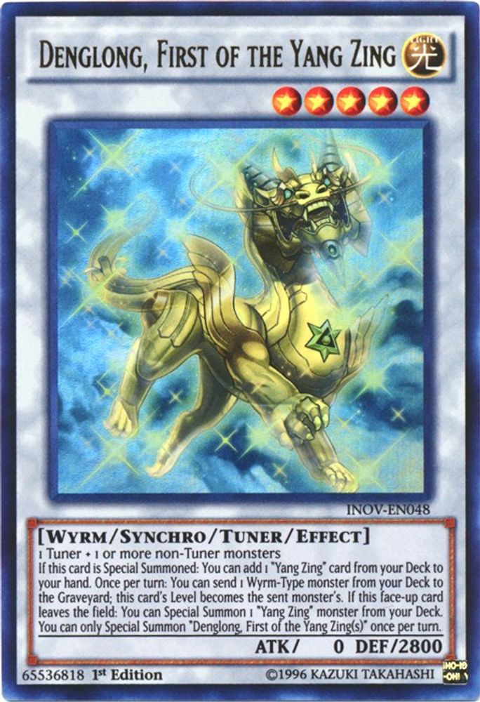 Denglong, First of the Yang Zing (INOV-EN048) - Ultra Rare