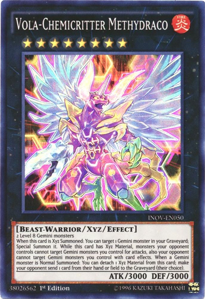 Vola-Chemicritter Methydraco (INOV-EN050) - Super Rare