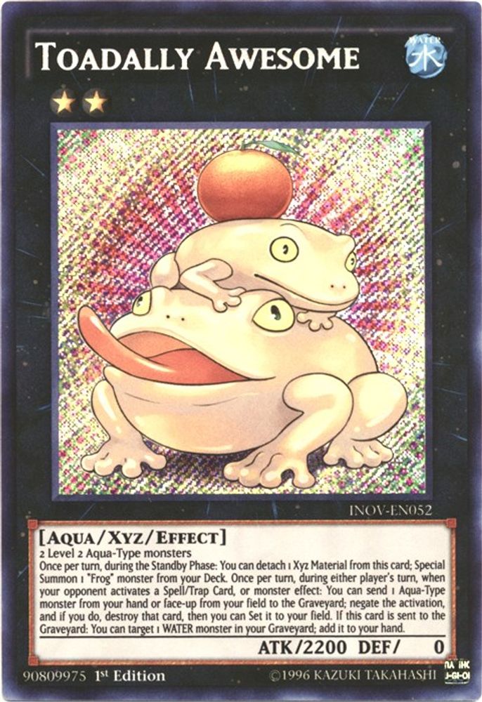 Toadally génial [INOV-EN052] Secret Rare 