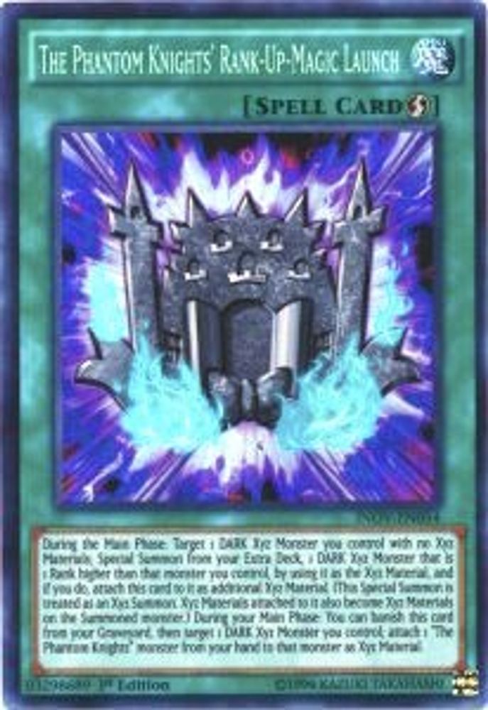 The Phantom Knights' Rank-Up-Magic Launch (INOV-EN054) - Super Rare