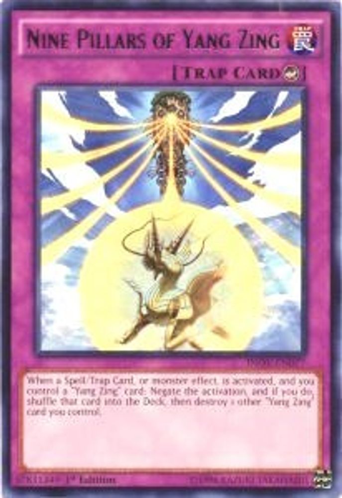 Nine Pillars of Yang Zing (INOV-EN077) - Rare