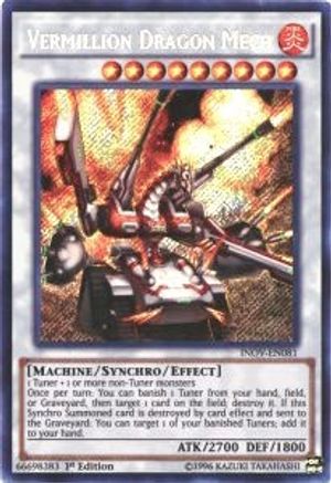 Mech Dragon Vermillon [INOV-EN081] Secret Rare 