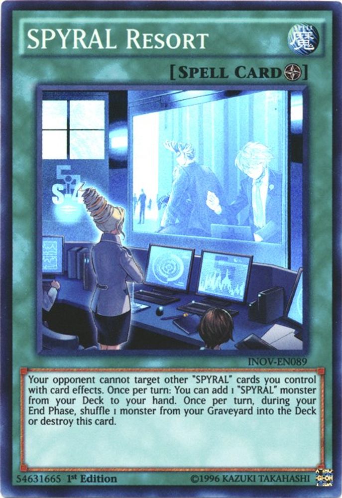 SPYRAL Resort (INOV-EN089) - Super Rare