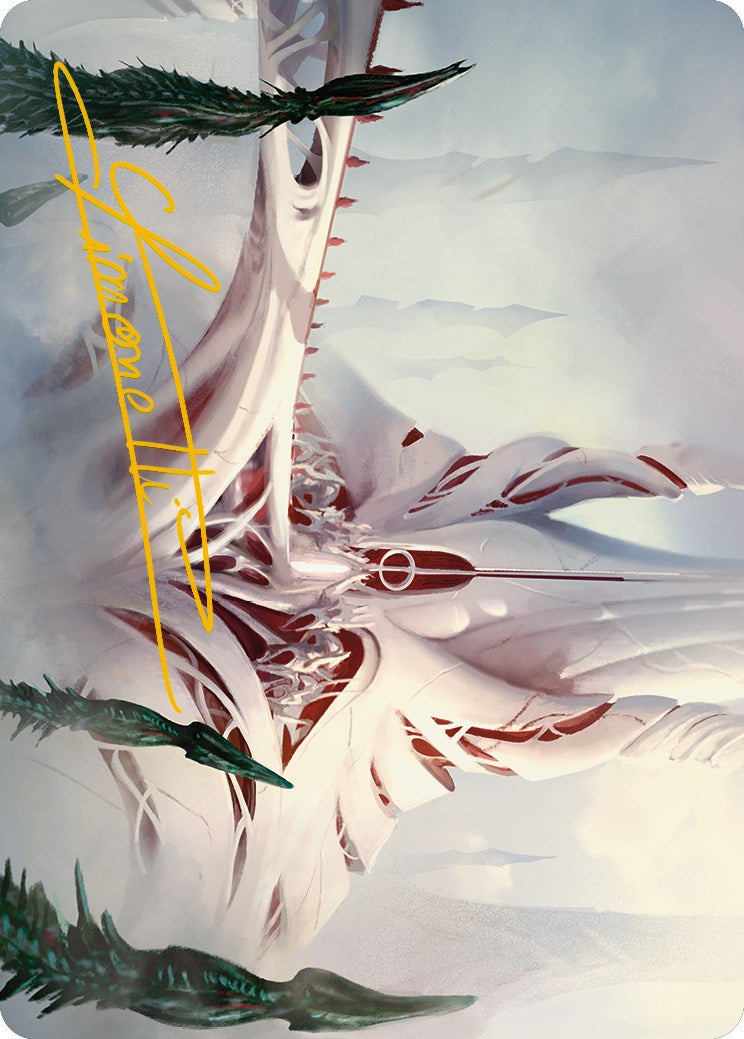 Carte d'art de la foire de la basilique (signature estampillée or) [Phyrexia : All Will Be One Art Series] 