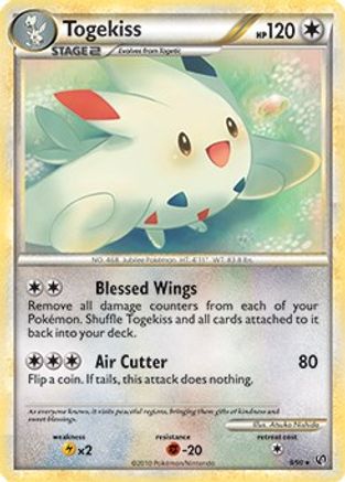 Togekiss (9/90) (Exclusivité Theme Deck) [HeartGold &amp; SoulSilver : Intrépide] 