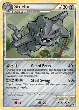 Steelix (24/95) (Exclusivité Theme Deck) [HeartGold &amp; SoulSilver : Unleashed] 