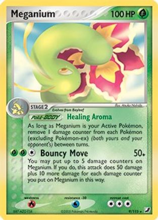 Meganium - 9/115 (EX Unseen Forces)/115  - Rare