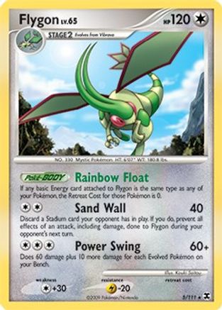 Flygon - 5/111 (DPPt Rising Rivals)/111  - Rare