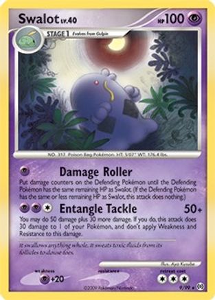 Swalot - 9/99 (DPPt Arceus)/099  - Rare