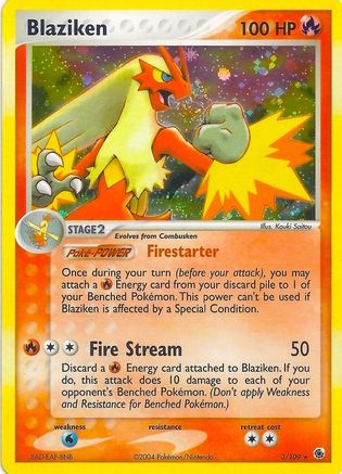 Blaziken (Holo)  - Holofoil - Holo Rare